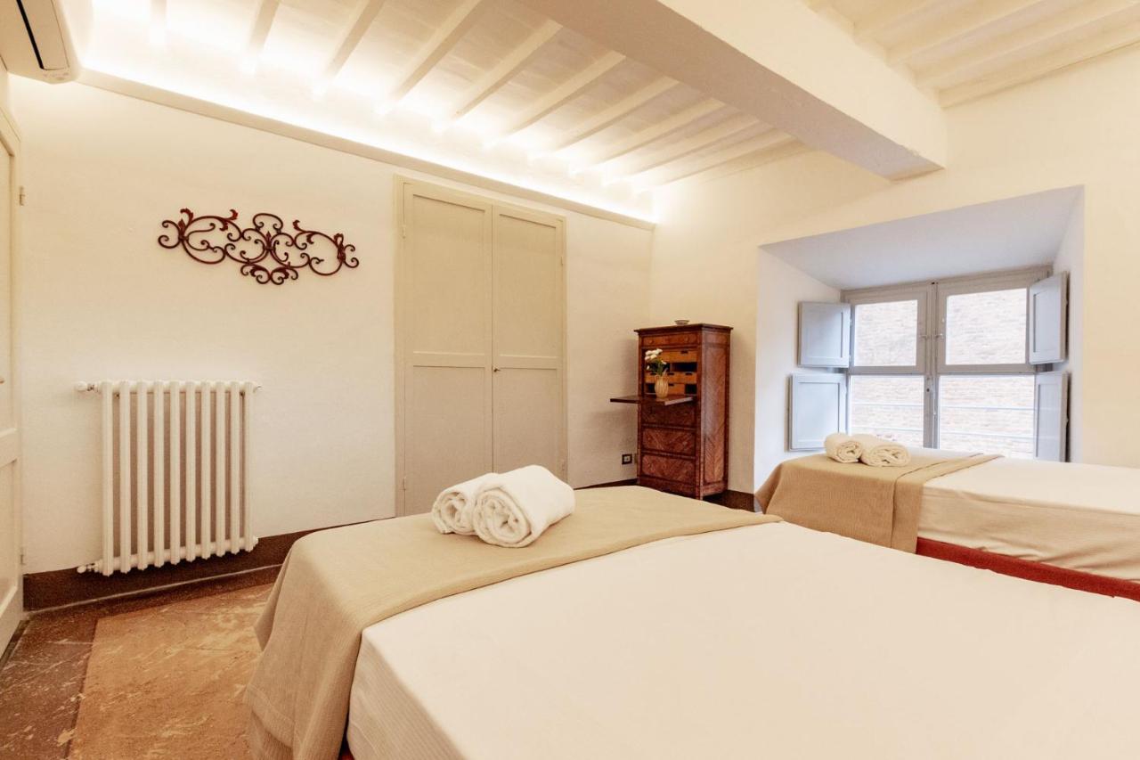 Apartmán Palazzo Chigi Zondadari Siena Exteriér fotografie
