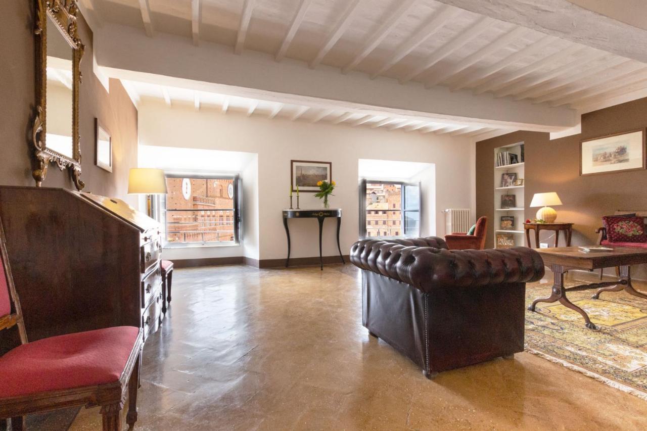 Apartmán Palazzo Chigi Zondadari Siena Exteriér fotografie