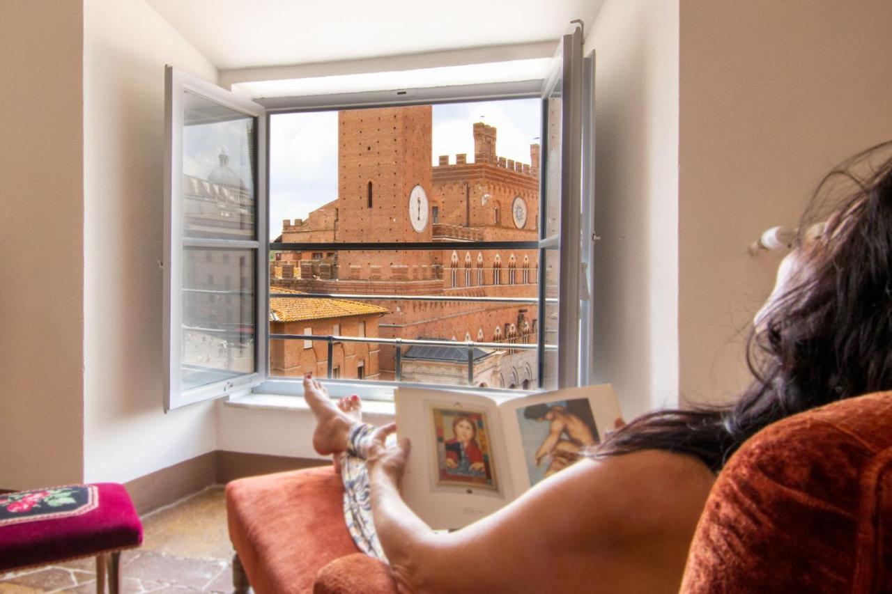 Apartmán Palazzo Chigi Zondadari Siena Exteriér fotografie